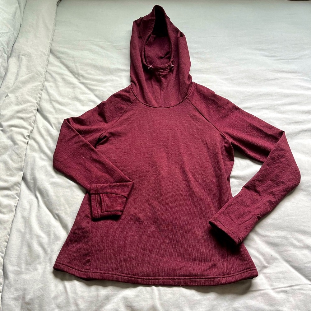 Maroon Running/Workout Hoodie